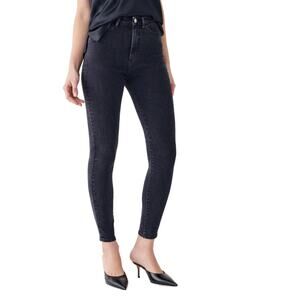 DL1961 x Marianna Hewitt Chrissy Jeans Sz 26 Ultra High-Rise Skinny 2010s
